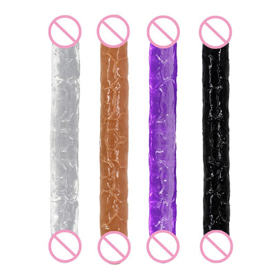 30-34ซม. Double HEAD สมจริง dildo ยาวอวัยวะเพศชายของเล่นสำหรับผู้หญิงคู่ masturbate Big Dick ผู้ใหญ่เซ็กซ์ทอยสำหรับเลสเบี้ยน