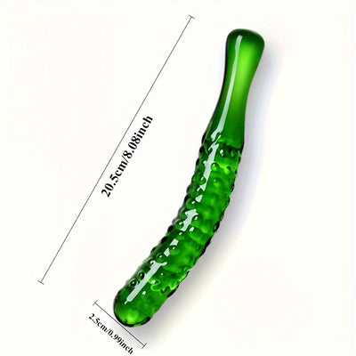 Sex Toy Fruit Vegetable Glass Dildo Masturbation Prostate Stimulator G-spot Massager Artificial Penis Adult Product for Women