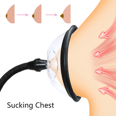 คู่มือหัวนมหน้าอกช่องคลอด Clitoris Sucker หีปั๊ม Clitoris Stimulator หญิง Masturbation เซ็กซ์ทอยสำหรับ18 +