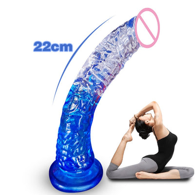 ดูดแรงสูงถ้วย Jelly Big จริง Dildo ขนาดใหญ่ Penis Dick Anal หญิงเซ็กซี่ผลิตภัณฑ์เซ็กซ์ทอยสำหรับผู้หญิงผู้ใหญ่18ผู้ชาย Sexyshop