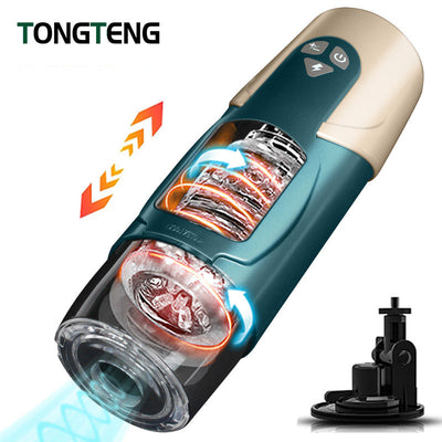 Masturbator อัตโนมัติแบบลูกสูบสำหรับผู้ชายของเล่นเพศผู้ใหญ่ blowjob สำหรับช่องคลอดสำเร็จความใคร่