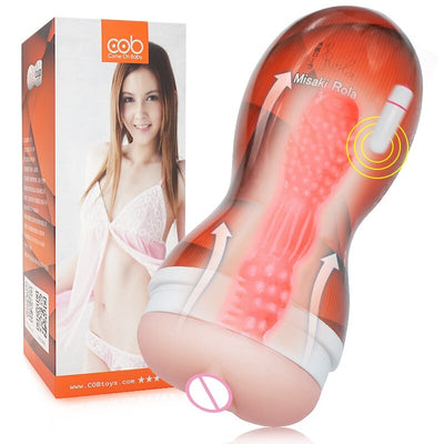 ชาย Masturbators สำหรับผู้ชายช่องคลอดสูญญากาศพ็อกเก็ตหี Vaginator ความอดทนการออกกำลังกาย Masturbation เซ็กซ์ทอย Vibrator Masturb ถ้วย
