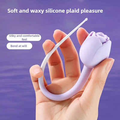 Rose Sucking Sex Toys Dildo Vibrator for Women 3in1 Thrusting G Spot Anal Vibrators Stimulator Female Vibrating Adult Toys
