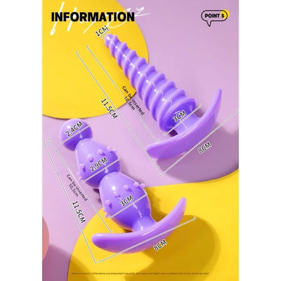 Adult Silicone Anal Beads Plug Intimates Accessories Fetish Bdsm Buttplug Tail Sex Toys Games Dilator Anus Erotic Gadgets