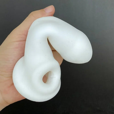Vacuum Massager Sex Cup Reusable Male Soft Silicone Masturbator Portable Pocket Penis Long Lasting Trainer Pussy Adult Games