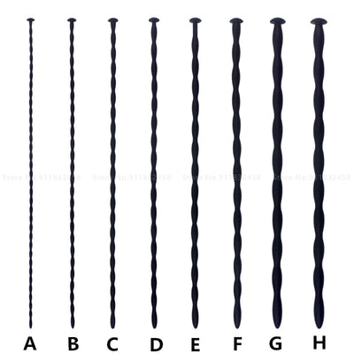 ซิลิโคน Urethral Catheter Dilator ม้ากระตุ้นเสียงอวัยวะเพศชายปลั๊กใส่ท่อปัสสาวะสำหรับผู้ใหญ่ของเล่นสำหรับชายเกย์