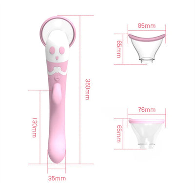 Vibrator Massager Clit Licker and Clitoral Licking Toy G-Spot Suck Sucking Heating Female Vibration Clitoris Orgasm Nipple