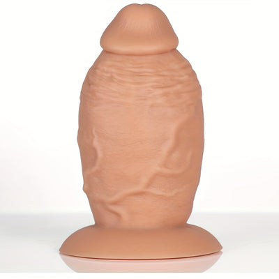 Extra-Large 7.5" Silicone Anal Dildo With Strong Suction Cup - Thick, No Balls For Deep Stretch & Pleasure - Waterproof, Latex-Free Adult Sex Toy For Experienced Men And Women Anal Sex Toy For Men Big Dildoes For Woman