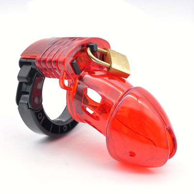 Men's Penis Chastity Cage, Sex Training Accessory For Pleasure Enhancing, Sex Toy For Adult Men SM