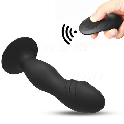 10 Speeds Wireless Remote Anal Dildo Vibrator Male Prostate Massager G-spot Stimulator Usb Charging Anal Penis Vibrator Sex Toys