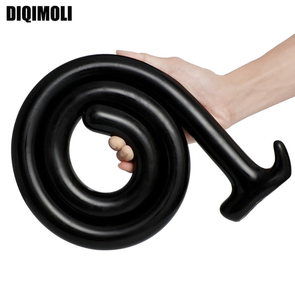 39.37 Inch Overlength Anal Plug Dildo 1 Meter Soft Anal Dilator Sex T -  thai-adult