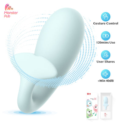 Monster Pub 1X Bluetooth Remote Vibrators Rechargeable Clitoral & G-Spot Sex Toys for Adults 18 Women Masturbator Product