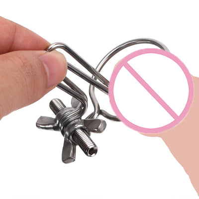 OLO Adjustable Penis Stimulator Irritation Urethral Dilators Catheters Sounds Stainless Steel Penis Plug Sex Toys for Men Gay