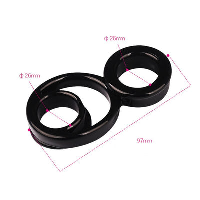 Soft Male Dildo Scrotal Bound Penis Rings Scrotum Binding Chastity Device Lock Sperm Cock Ring Sex Toy for Men Delay Ejaculation