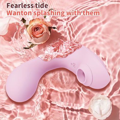 Wearable Butterfly Vibrator Panty - USB Rechargeable, 9-Frequency G-Spot & Clitoral Stimulation with Sucking Massage for Women - Adult Sex Toy for Couples