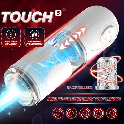 เครื่องสั่นสำหรับผู้ชายเครื่องสั่นจิ๋มกระป๋องอัตโนมัติ10เซ็กซ์ทอยสำหรับผู้ใหญ่