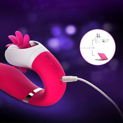 12ความเร็ว Mute หมุนเครื่องสั่น Dildo หีนวดลิ้นเลีย Oral เซ็กซ์ทอยสำหรับผู้หญิง Clitoris Stimulator อุปกรณ์ช่วยตัวเองสำหรับผู้หญิง