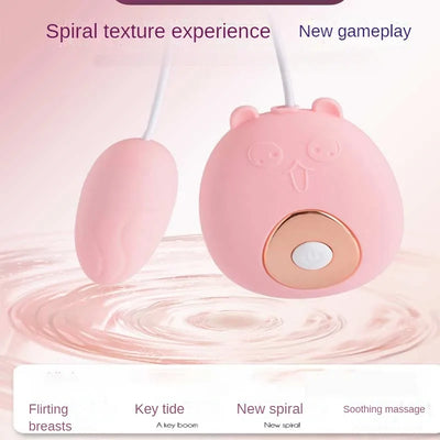 ดิลโด้แบบสั่นขนาดเล็กสำหรับผู้หญิง12โหมดกระตุ้นไข่ vibrator Wanita เซ็กซ์ทอยสั่นได้สำหรับผู้ใหญ่