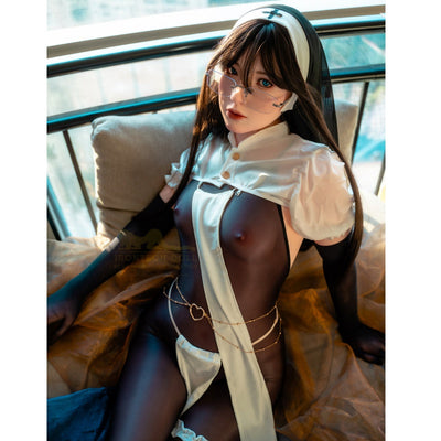 Irontechdoll Logan 162cm Full Silicone Small Breasts Real-life Asian Sex Doll For Sale NO.1066