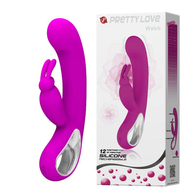 2 in1 G Spot Rabbit Vibrator Dildo Female Sex Toys For Women Vibrators Nipple Clitoris For Adult Massager Masturbators Products