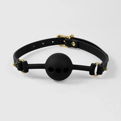 Silicone Ball Gag Fixed Tongue Open Mouth Gag Ball bdsm Couple Erotic Game Lesbian and Gay Sex Products