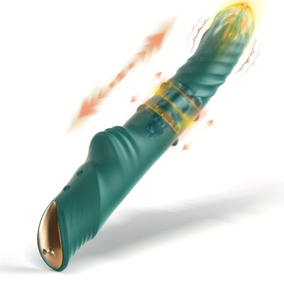 Thrusting Dildo Vibrator, Realistic Dildos With Beaded Push Aside & Pinching, Female Vibrators With Deep Thrust, Sex Toys For Women, G Spot Vagina Massage, Vibrating Anal Plugs Butt Clitoris Stimulator, Adult Product Supplies