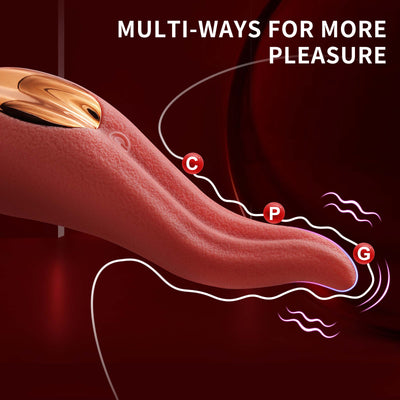 ไวเบรเตอร์สำหรับผู้หญิงเครื่องกระตุ้นคลิตอริสหัวนมในช่องปากจีสปอตเครื่องนวดช่องคลอดกระตุ้นผลิตภัณฑ์สำหรับผู้ใหญ่เซ็กซ์ทอย