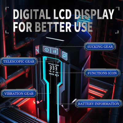 เครื่องสำเร็จความใคร่ด้วยตัวเองแบบสั่นสำหรับผู้ชายเครื่องเซ็กซ์ทอยอัตโนมัติ18ชิ้นสำหรับช่องคลอด