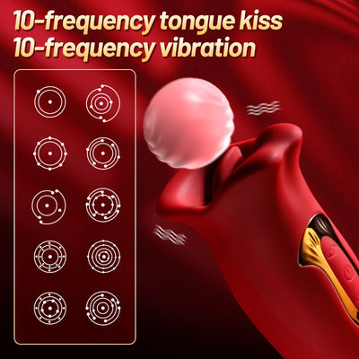 เครื่องสั่นสำหรับผู้หญิงเซ็กซ์ทอยผู้ใหญ่เครื่องสั่นแบบจูบกัดกระตุ้นคลิตอริสไข่สั่น