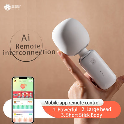 ไวเบรเตอร์ไม้กายสิทธิ์ทรงพลังสำหรับผู้หญิงเครื่องสั่นขนาดใหญ่สำหรับผู้หญิงเครื่องนวดจีสปอตเซ็กซ์ทอยผู้ใหญ่สำหรับผู้หญิง