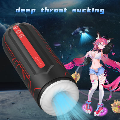 เซ็กซ์ทอยดูดสุญญากาศสำหรับผู้ชายระบบอัตโนมัติระบบสั่นอัจฉริยะสำหรับผู้ชายมีระบบสำเร็จความใคร่กันน้ำ