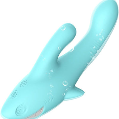 Super Quiet Portable Massage Device Deep Massager Rechargeable with Handheld Electric High Intensity, Electric Vibrators Massagers for Portable Full Body Relaxation Vibrating Massage Tools (Blue)