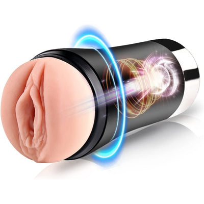 Male Masturbator Sucking Toys Cup Tight Vagina Tunnel Oral Sex Toys,Pocket Pussy for Men Blow-Job Sex Machine, Male Masterburbter Stroker 3D Realistic Textured Vagina Toys, Adult Sex Toys for Men