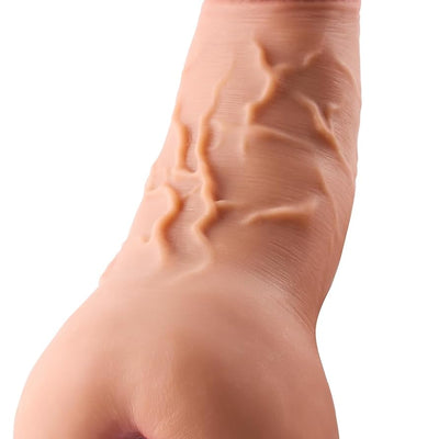 2 in 1 Realistic Dildo Pocket Pussy Male Masturbator with Penetrable Pee-Hole and Anus, Lifelike Dildos Shape Male Sex Toys with Balls for Gay Sex, Eterfore Male Sex Doll for Men Couple …