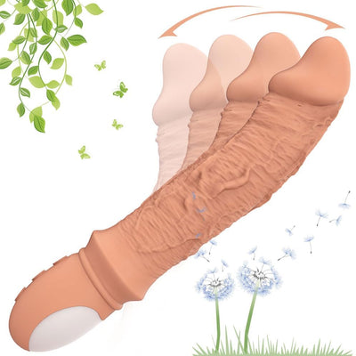 Super Quiet Handheld Personal Massage Rod for Women Portable Silicone Massage Ball for Body Relax, 9 Modes Powerful Massage Rod Portable Silicone Massage