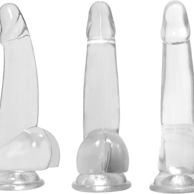 7 Inch Small Anal Dildos with Suction Cup, Soft Butt Plugs for Women,Men G spot