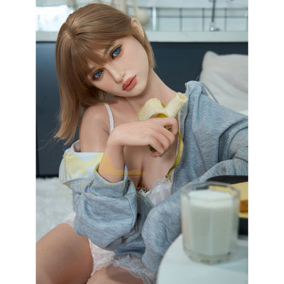 Irontechdoll Catalina 166cm Head Full Silicone Blonde Natural Skin Big Boobs Adult Love Sex Doll NO.1056