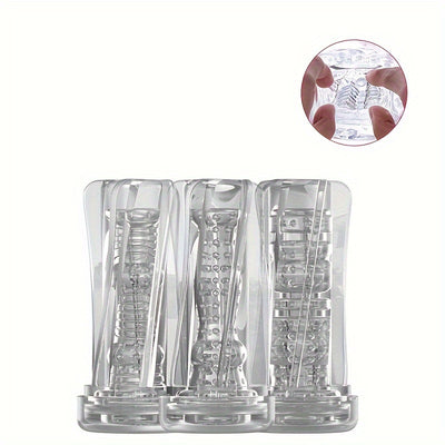 Adult Male Penis Masturbation Airplane Mug 3 Models Crystal Clear Penis Masturbation Toy Male Masturbator Adult Sex Toys