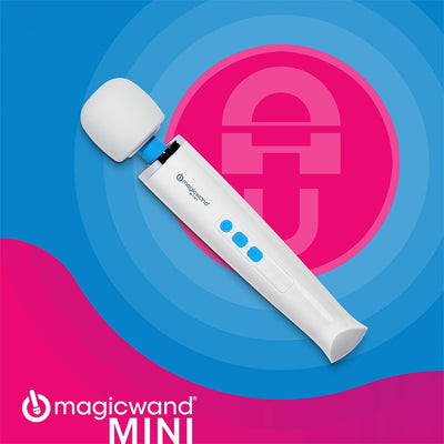 Magic Wand Mini HV-135 - Cordless - Compact Multi-Speed with Soft Silicone Head & Flexible Neck - Personal Massagers for Women, Neck, Hand, Back, Muscle, and Head Massager