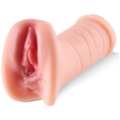 Pocket Pussy Lifelike Textured Vagina Masturbating Sex Toy for Men Realistic Adult Textured Man Masturbation Mini Torso Love Pussies Stroker