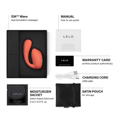 LELO IDA Wave Women's Rotary Dual App-Controlled Vibrator