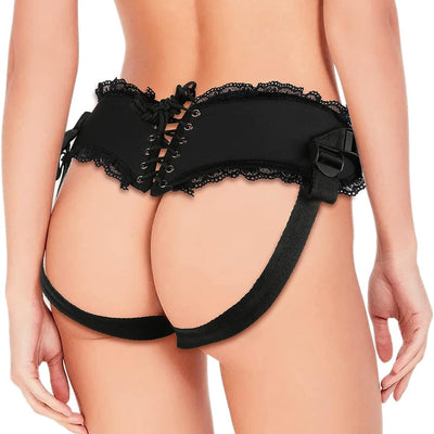 Strap On Dildo Harness for Pegging, Sex Harness with Realistic Anal Dildo Penis G-Spot Stimulator Sex Toys for Women Lesbian Couple, 7.5 Inch Silicone Dildo with Suction Cup Anal Sex Toys for Beginner