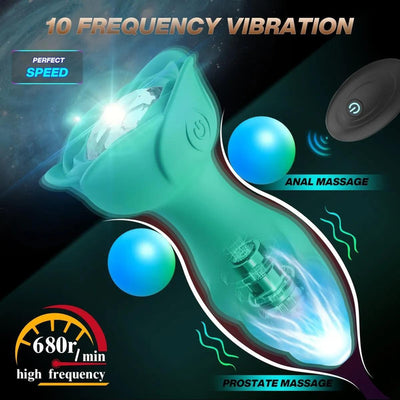 Plug Vibrator with Remote Control Sex Toy Male and Female Prostate Massager Adult Sex Toy Vibrator Butt Plug Toy Vibrator Male Sex Toy