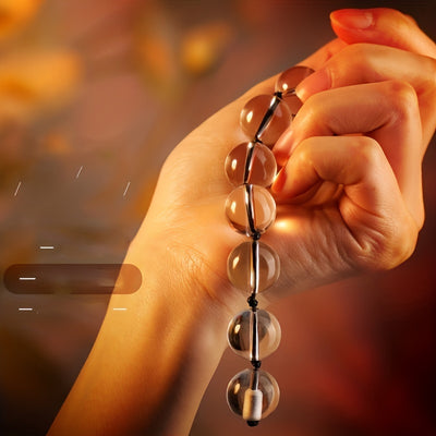 Crystal Ball Butt Plug Pulling Beads, Sexy Lingerie & Erotic Accesseries