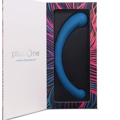plusOne Dual Vibrating Arc, Personal Massager with 5 Powerful Vibration Settings, Rechargeable, Fully Waterproof