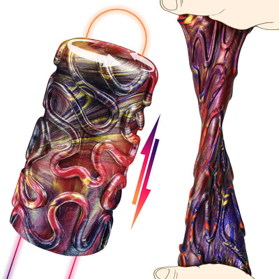 2 in 1 Pocket Pussy Sex Toys for Men, Silicone Adult Toy Male Sex Toy Stroker, Pocket Pussies Men Sex Toys, Ultra Soft Silicone Male Stroker, Open-Ended Vagina Toys, Adult Toys for Men Couples