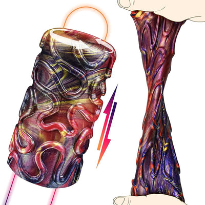 2 in 1 Pocket Pussy Sex Toys for Men, Silicone Adult Toy Male Sex Toy Stroker, Pocket Pussies Men Sex Toys, Ultra Soft Silicone Male Stroker, Open-Ended Vagina Toys, Adult Toys for Men Couples