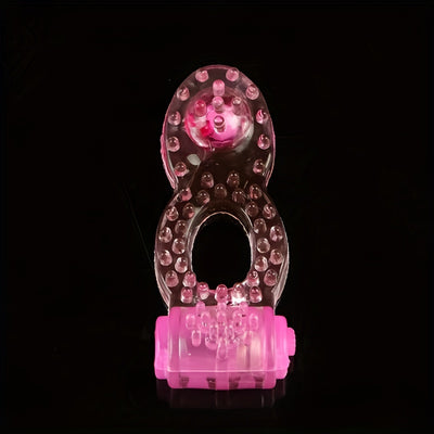 Men's Penis Ring Vibrator, Ultra-elastic Lock Sperm Ring For Stronger Erection Ejaculation Delaying Orgasm Pleasure Enhancing, Adult Sex Toys For Men Couples