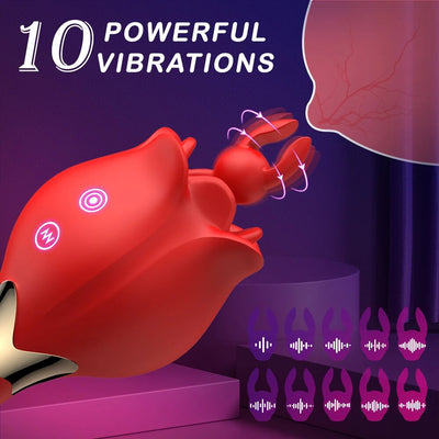 ไวเบรเตอร์จีสปอตไวเบรเตอร์สำหรับผู้หญิง3 in 1เครื่องสั่นหัวนมเซ็กซ์ทอยสำหรับผู้หญิง