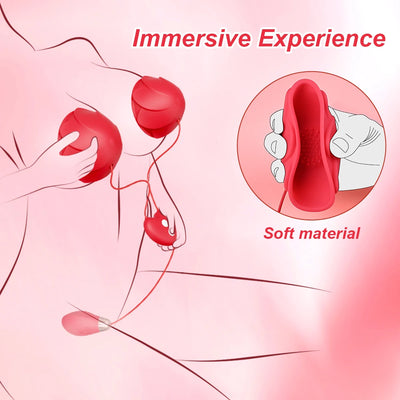 Adult Toys Nipple Vibrator Masturbation Tools for Women Nipple Toy Vibration Penetration Vagina Vibrator Stimulator Sex Toys 18+